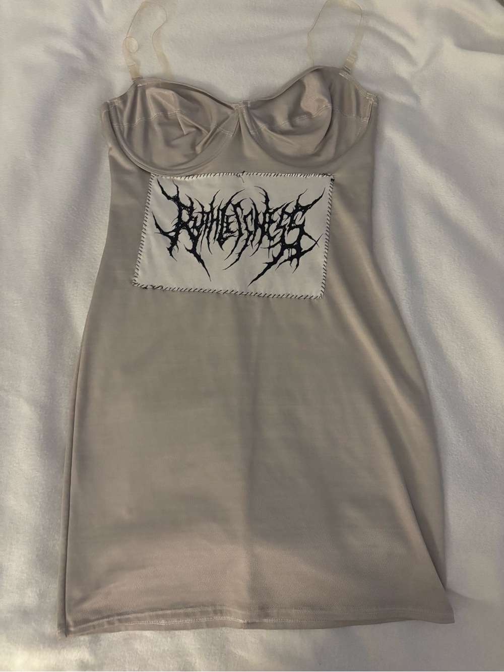 Punk bustier dress